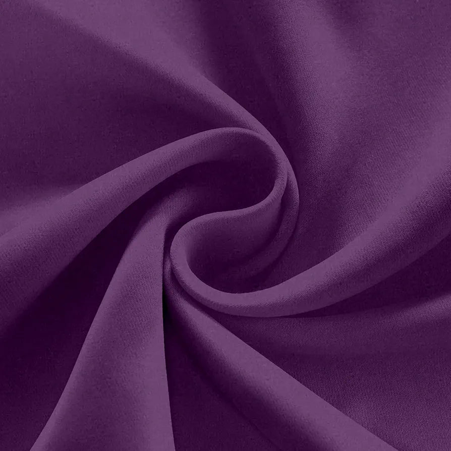 Divine Casa Elegant 7 Feet Velvet Blackout Door Curtain – Luxurious Thermal Insulation, Room Darkening & Noise Reducing | Premium Opaque Single Panel for Living Room & Office